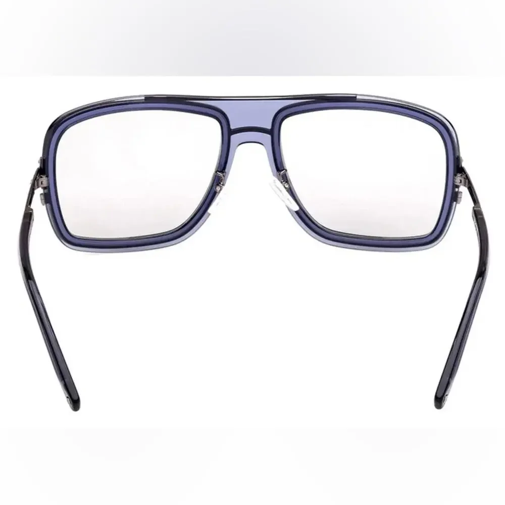 New! MCM Blue Shiny Blue Sunglasses, MW0017-H 90A, Photochromic Lenses Authentic